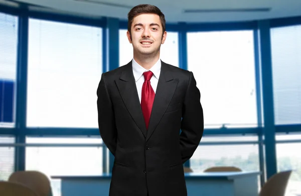 Businessman in modern office — Stock Photo, Image