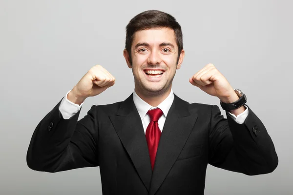 Happy businessman — Stock Photo, Image