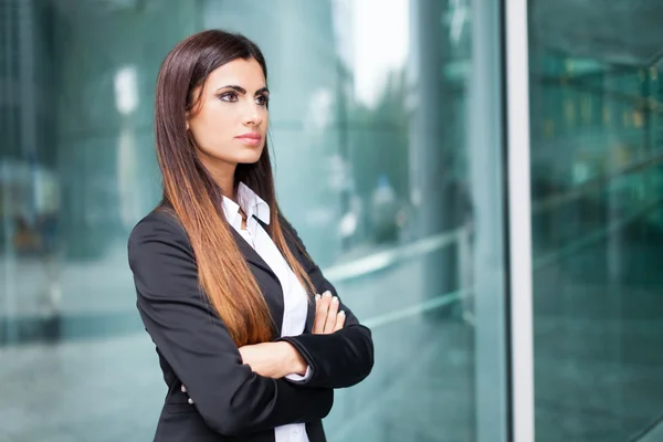 Retrato de mujer de negocios — Foto de Stock