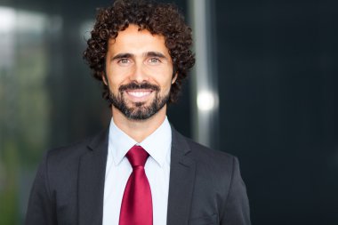 Yakışıklı erkek Yöneticisi açık