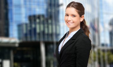 İş modern şehir kadını