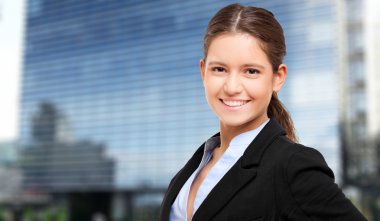 İş modern şehir kadını