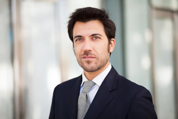 Portrait of an handsome businessman — Stock Photo, Image