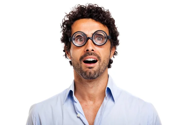 Biznesmen w okularach — Zdjęcie stockowe
