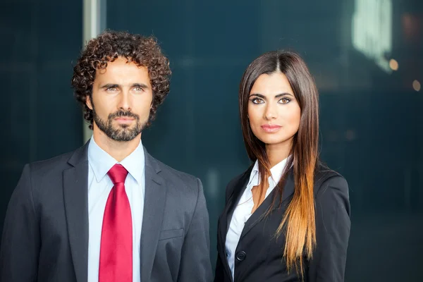 Two business persons — Stock Photo, Image