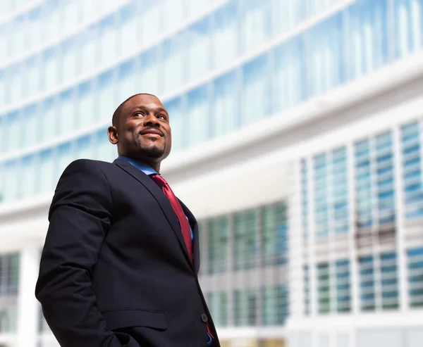 Black businessman — Stock Photo, Image