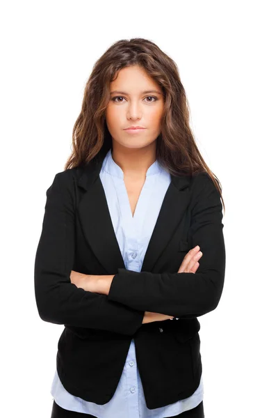 Mujer de negocios sonriente — Foto de Stock