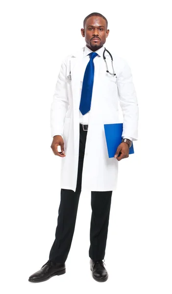 Médico joven africano — Foto de Stock