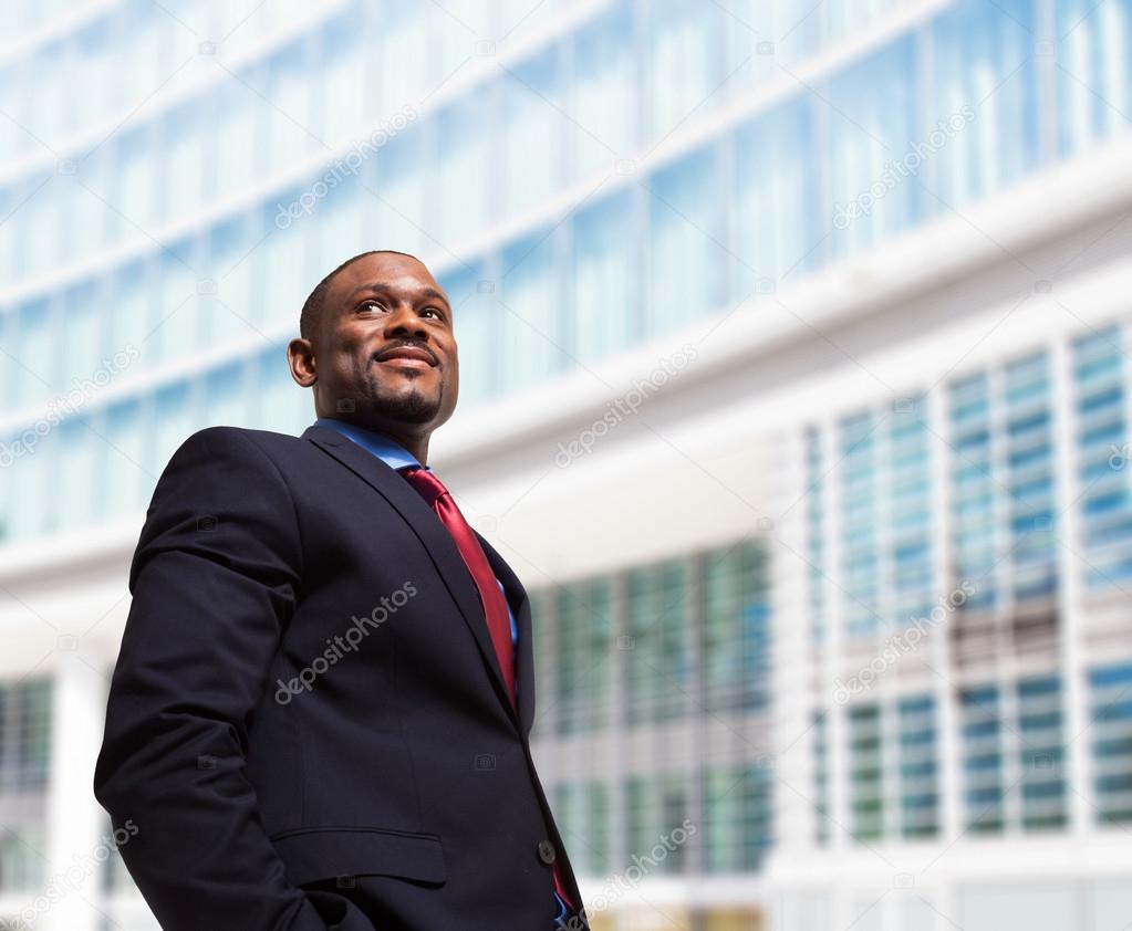 Black businessman