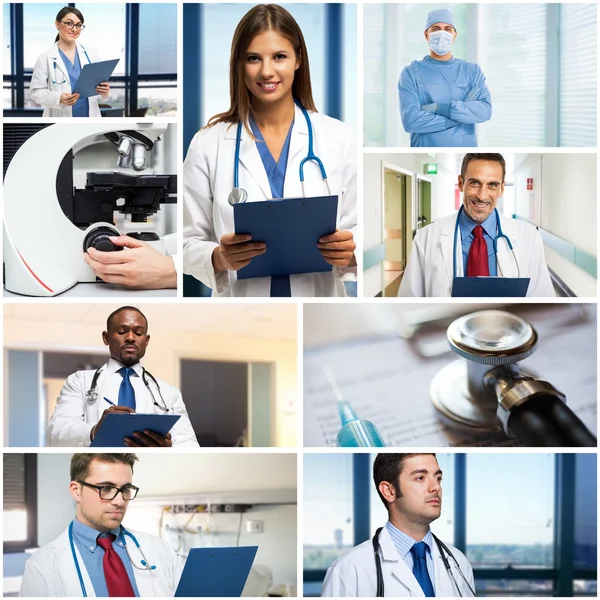 Medicinska människor i arbete — Stockfoto