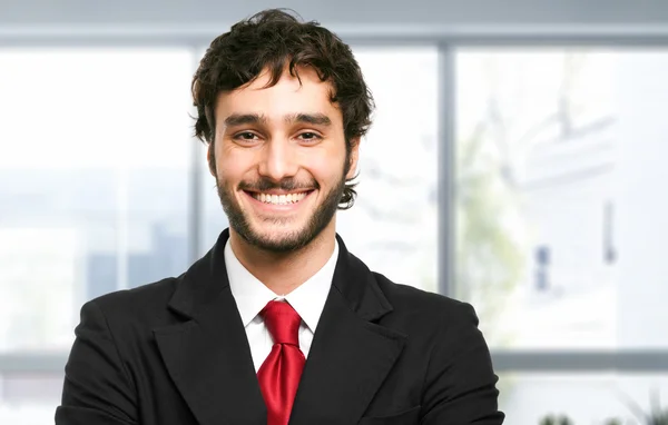 Joven hombre de negocios — Foto de Stock