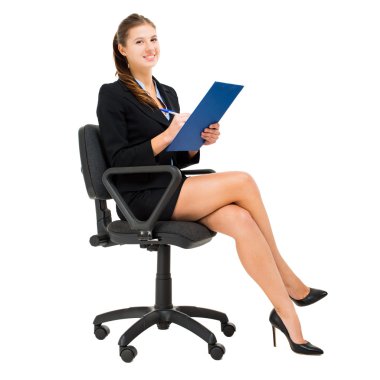 bir Pano holding iş kadını