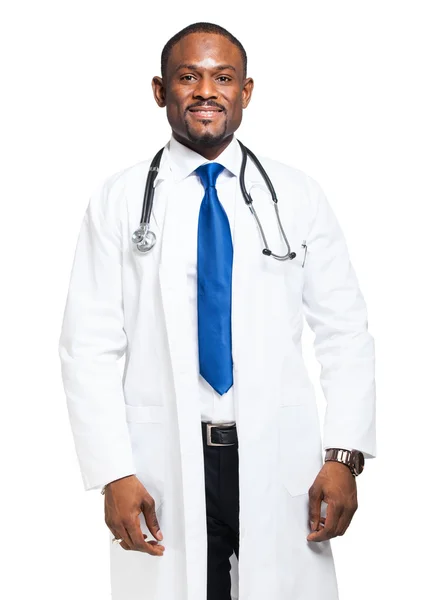 Jovem médico africano — Fotografia de Stock