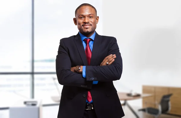 Uomo d'affari africano — Foto Stock