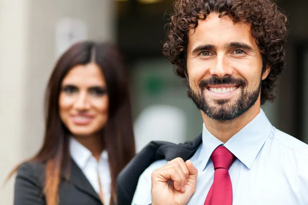 Two business persons — Stock Photo, Image