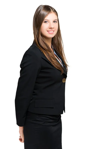 Mujer de negocios sonriente — Foto de Stock