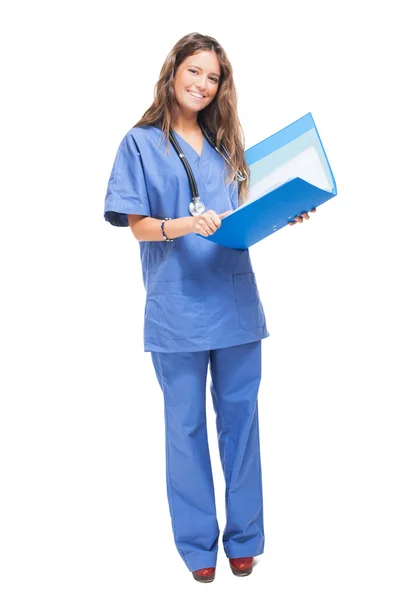 Doctor with stethoscope — Stock Photo, Image