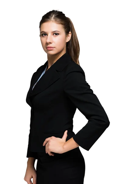 Young smiling businesswoman — Stock Photo, Image