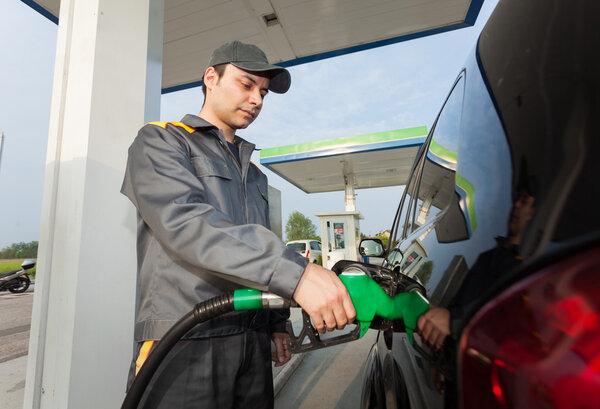 Gas station attendant