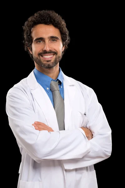 Portrait of smiling doctor — Stock Photo, Image