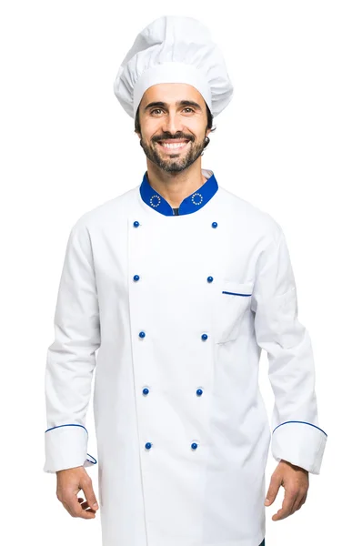 Retrato del chef sonriente — Foto de Stock