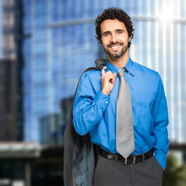 Smiling businessman portrait — Stock Photo, Image