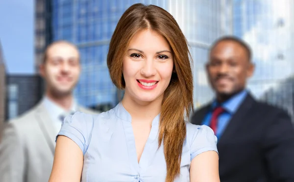 Gente de negocios en la oficina — Foto de Stock