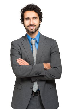 yakışıklı genç işadamı