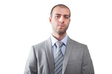 Sinirli stresli iş adamı