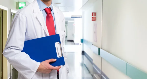 Detail of a doctor at work — Stock Photo, Image