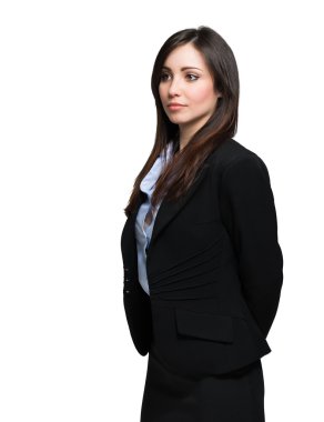 Kendine güvenen genç iş kadını