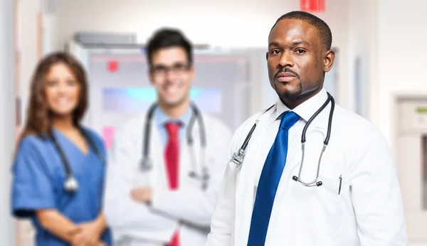 Multiethnic medical team — Stock Photo, Image