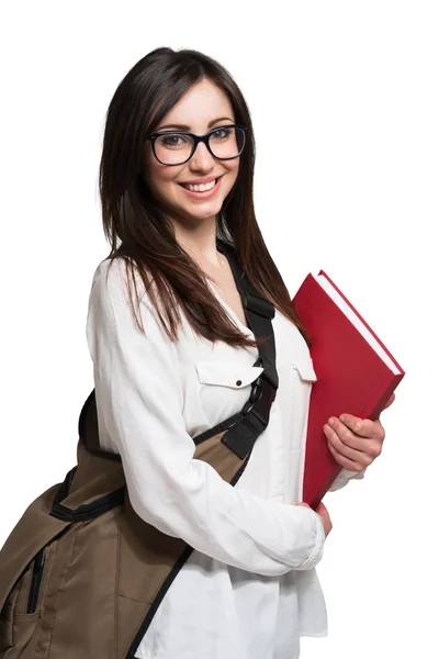 Ung söt student — Stockfoto