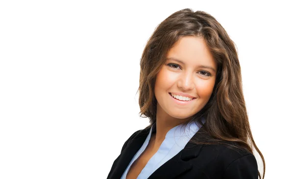 Hermosa mujer de negocios sonriente — Foto de Stock