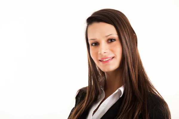 Hermosa mujer sonriente — Foto de Stock