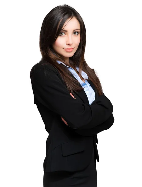 Smiling young businesswoman — Stock Photo, Image