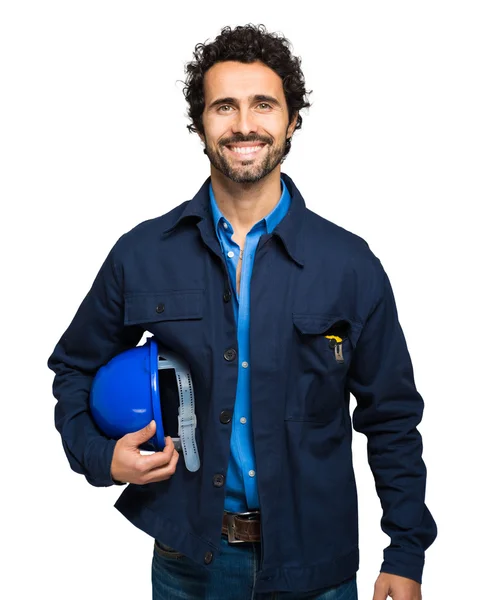 Handsome smiling engineer — Stock Photo, Image