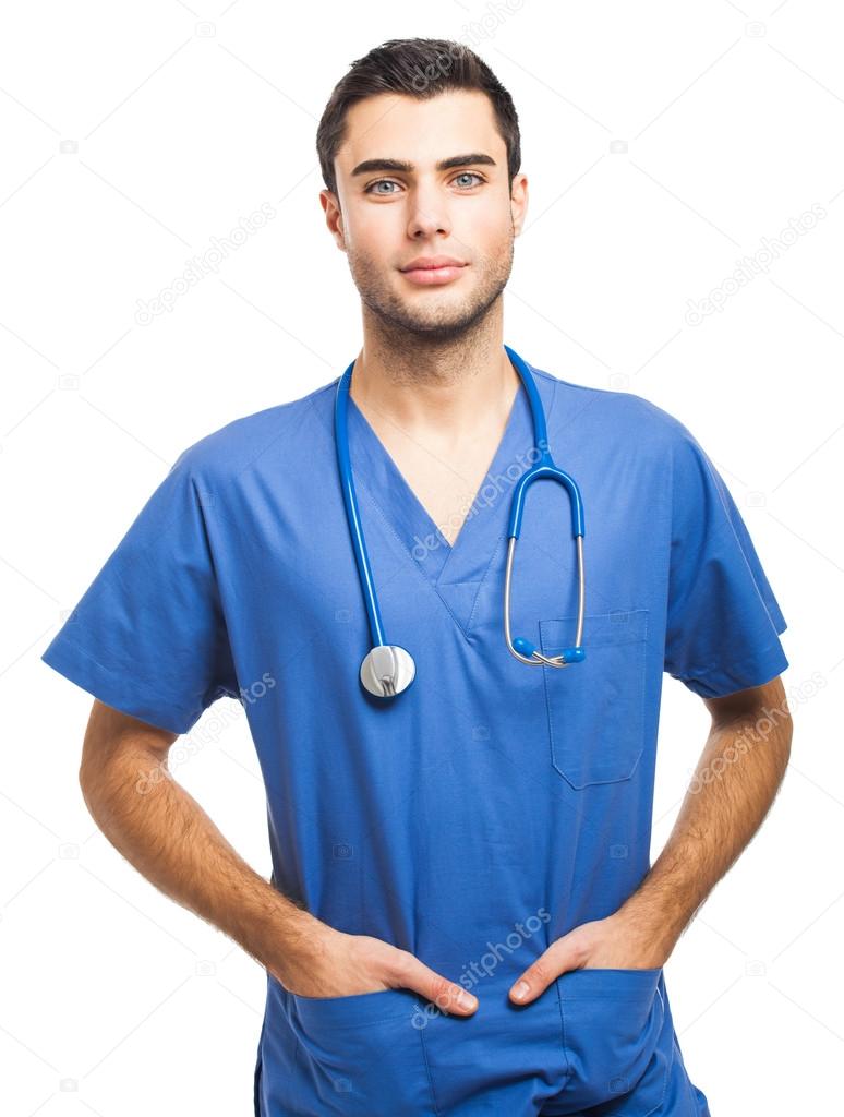 Young male nurse Stock Photo by ©minervastock 71381503