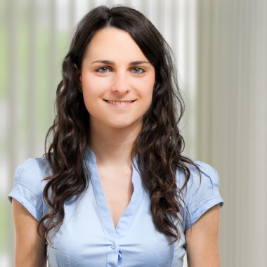 güzel genç iş kadını