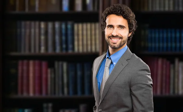 Confident handsome lawyer — Stock Photo, Image