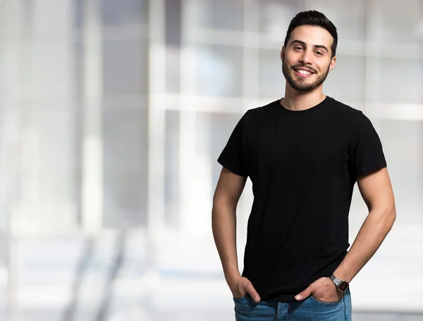 Young smiling man — Stock Photo, Image