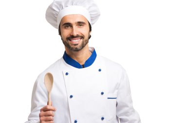 smiling confident chef