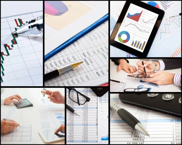 Financial and accounting related images — Stock Photo, Image