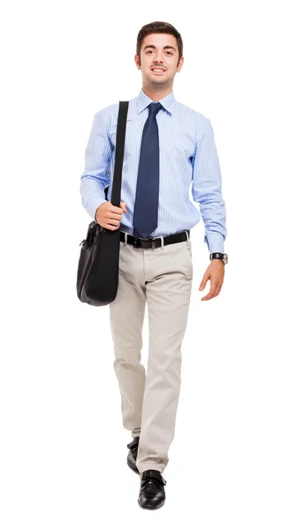 Young smiling businessman — Stock Photo, Image