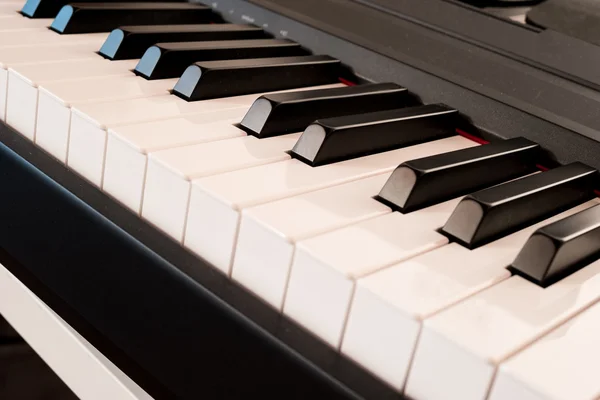 Tastiera moderna per pianoforte — Foto Stock