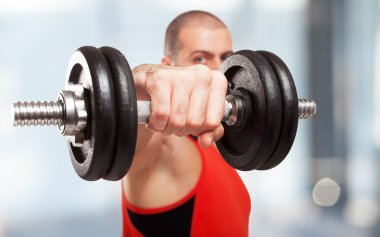 vücut geliştirmeci çalışma dışarı