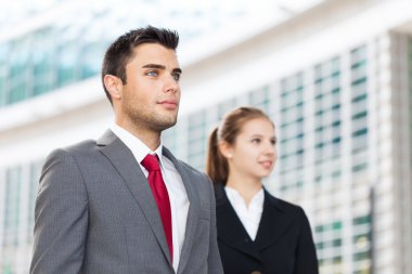 genç iş ortakları