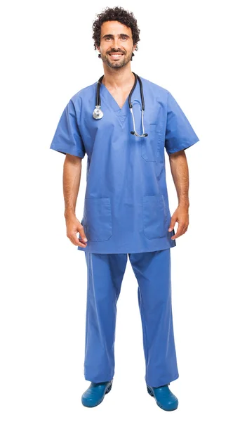 Retrato de enfermera masculina —  Fotos de Stock