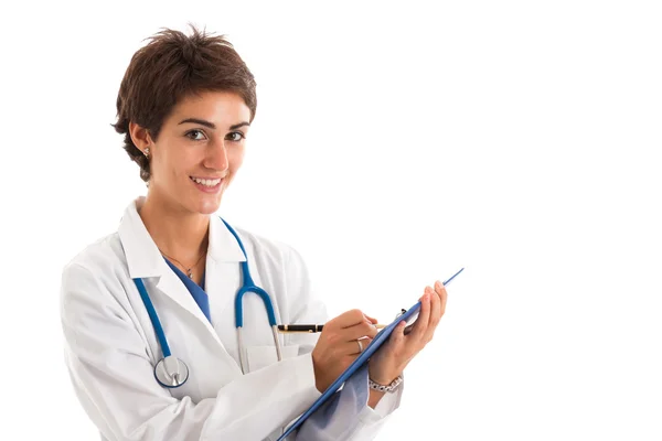 Hermoso médico sonriente — Foto de Stock