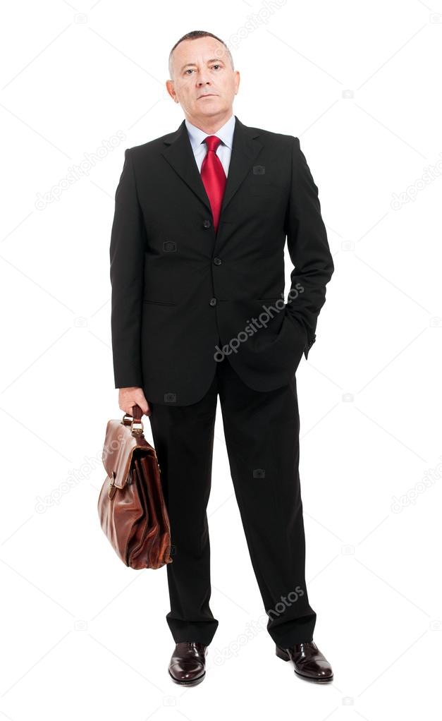 Elder businessman portrait